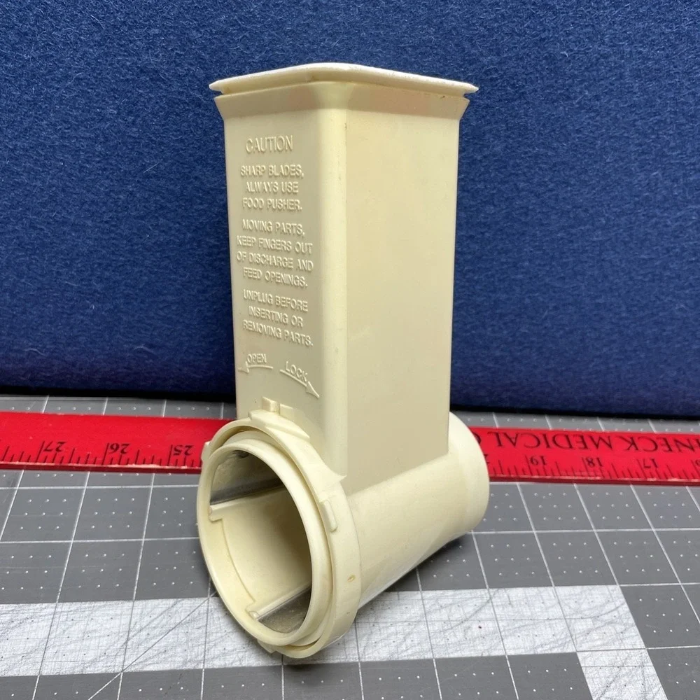 Presto Salad Shooter Replacement Parts Slicer Blade Chute Pusher Model 0291001